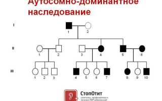 Глухонемота рецессивный признак